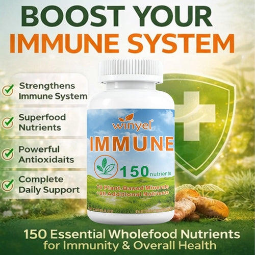 WINYEL IMMUNE 150 - The Ultimate Multivitamin & Immne Supplement, IMMU