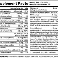 Pure Multi-Vitamins Womens