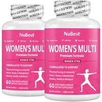 NuBest Women’s Multi - Women’s Vitality & Well-Being, 60 Vegan