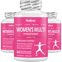 NuBest Women’s Multi - Women’s Vitality & Well-Being, 60 Vegan
