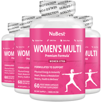 NuBest Women’s Multi - Women’s Vitality & Well-Being, 60 Vegan
