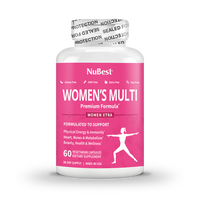 NuBest Women’s Multi - Women’s Vitality & Well-Being, 60 Vegan